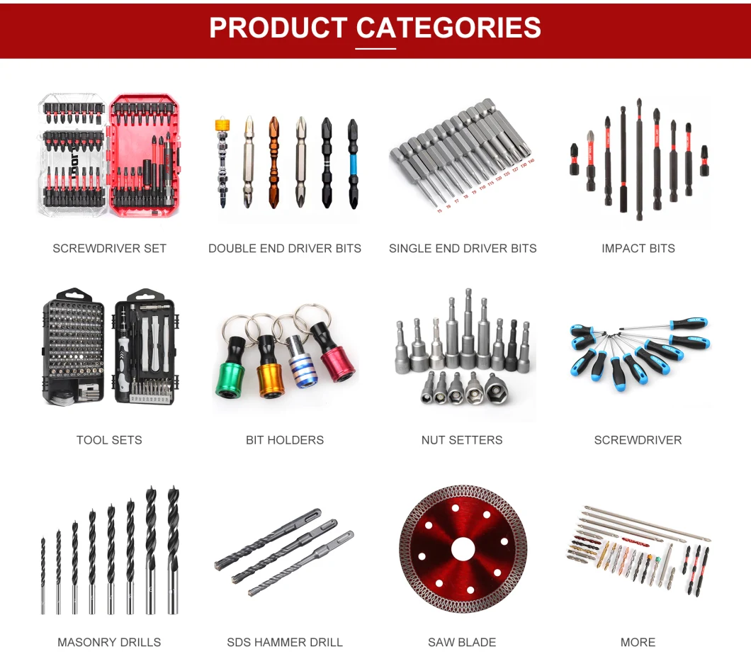 Customized Impact Driver Bits