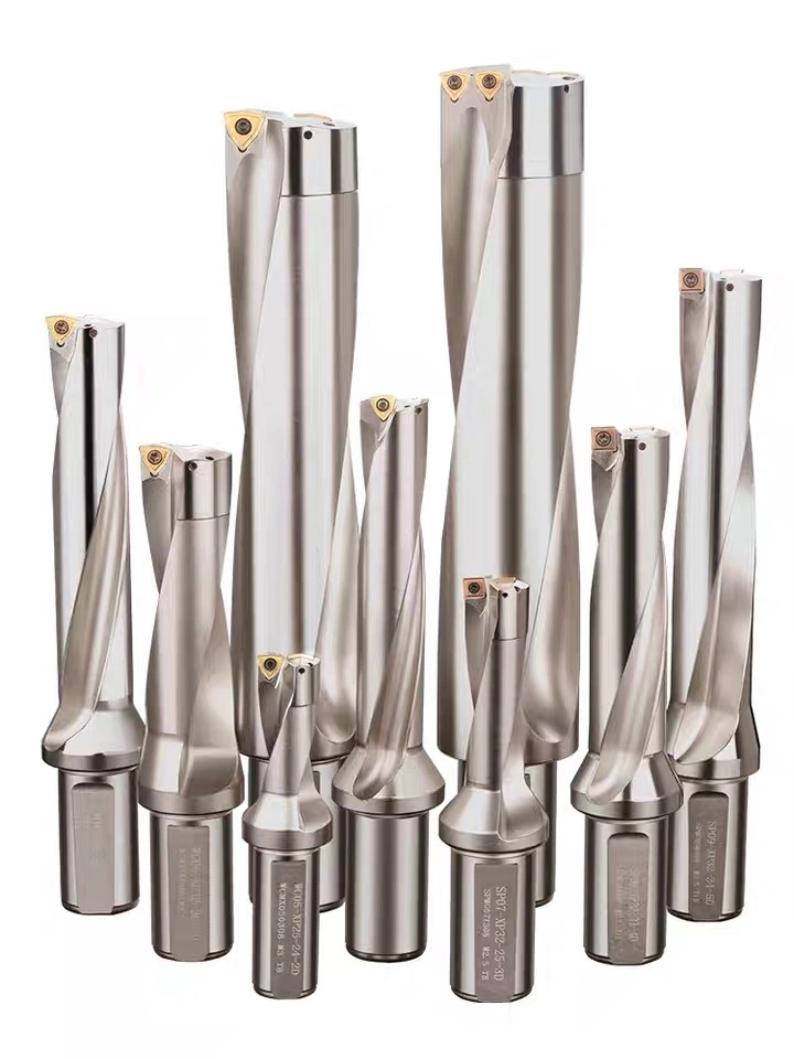 Spmg Wcmt U-Drilling Insert Holder 2D/3D/4D High Speed Indexable Drill Bit Cutter Holders for Steel Processing