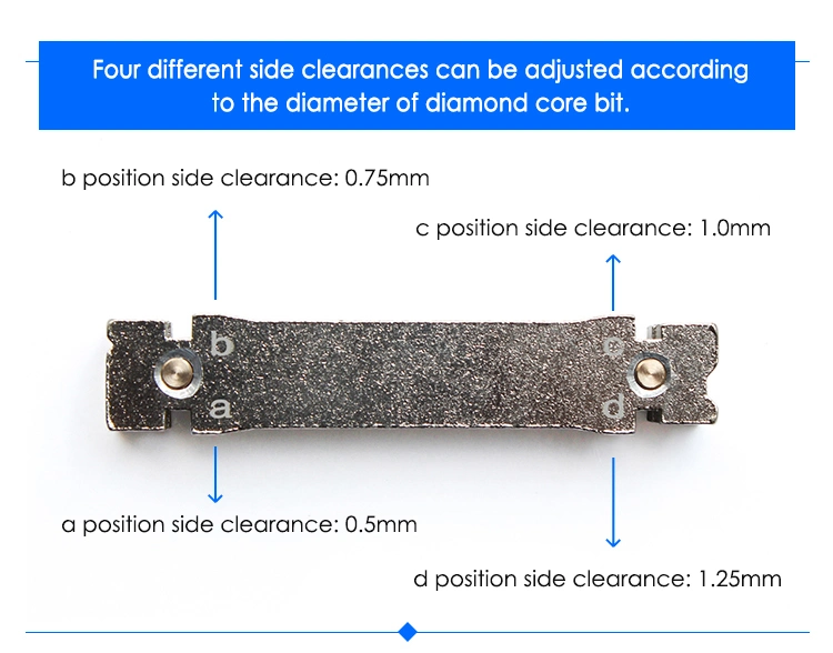 Magnet Holder for Welding Core Drill Bit Segment